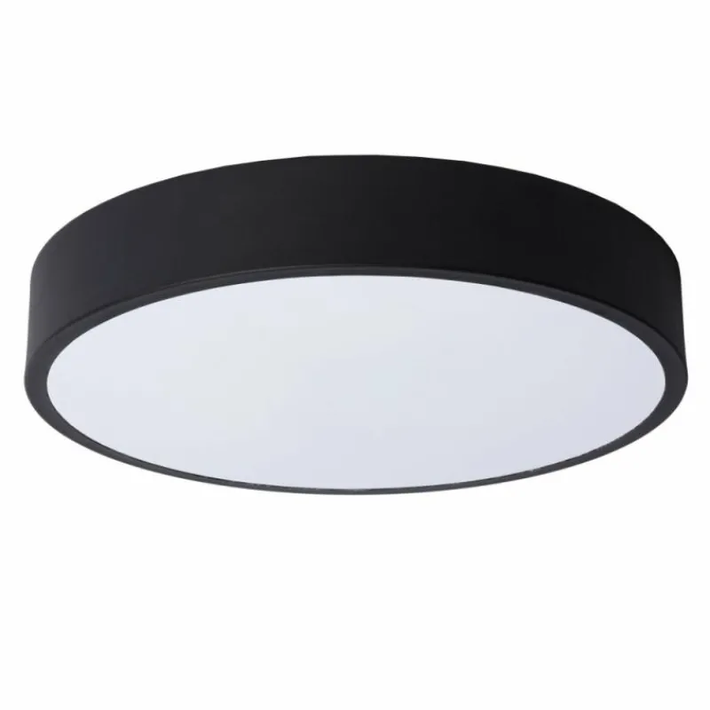 Luminaires Lucide Plafonnier Lucide UNAR LED Noir, 1 lumière* Éclairage Led