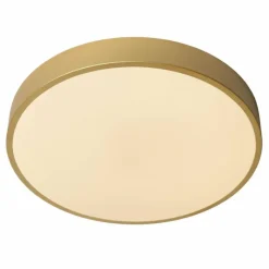 Lampes Dorées-Luminaires Lucide Plafonnier Lucide UNAR LED Or, Laiton, 1 lumière