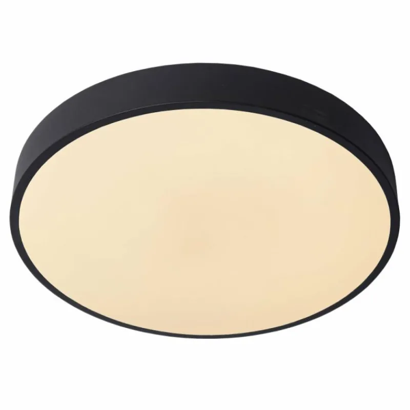 Luminaires Lucide Plafonnier Lucide UNAR LED Noir, 1 lumière* Éclairage Led