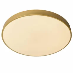 Lampes Dorées-Luminaires Lucide Plafonnier Lucide UNAR LED Or, Laiton, 1 lumière