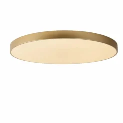 Lampes Dorées-Luminaires Lucide Plafonnier Lucide UNAR LED Or, Laiton, 1 lumière