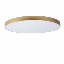 Lampes Dorées-Luminaires Lucide Plafonnier Lucide UNAR LED Or, Laiton, 1 lumière