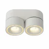 Luminaires Scandinaves-Luminaires Lucide Plafonnier Lucide YUMIKO LED Blanc, 2 lumières