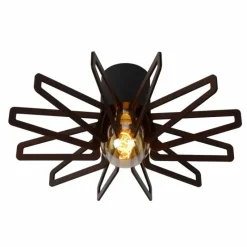 Luminaires Lucide Plafonnier Lucide ZIDANE Noir, 1 lumière* Plafonniers
