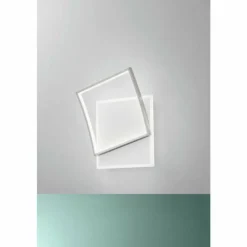 Luminaires Lutec Plafonnier Lutec OVEST LED Argenté, Blanc, 1 lumière* Éclairage Led