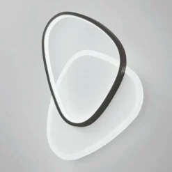 Luminaires Lutec Plafonnier Lutec OVEST LED Noir, Blanc, 1 lumière* Éclairage Led