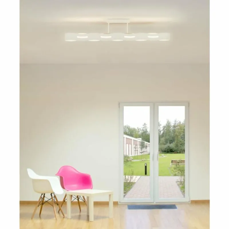 Luminaires Lutec Plafonnier Lutec WAVE Blanc, 3 lumières* Plafonniers