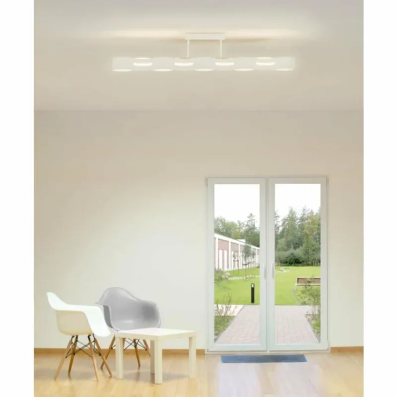 Luminaires Lutec Plafonnier Lutec WAVE Blanc, 3 lumières* Plafonniers