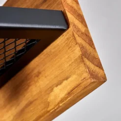 Style Boho-Chic-hofstein Plafonnier Maahui Écru, Noir, 2 lumières