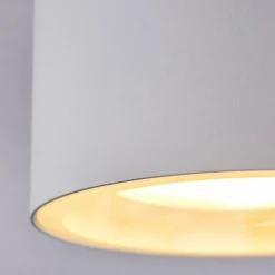 hofstein Plafonnier Macoupin Blanc, 1 lumière