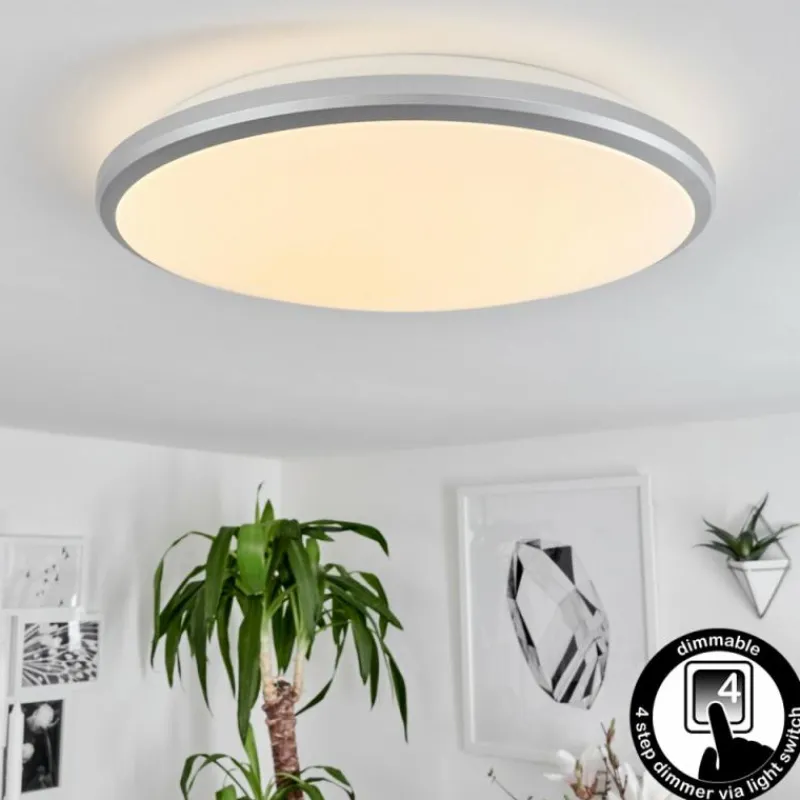hofstein Plafonnier Magdala LED Blanc, 1 lumière