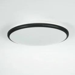 hofstein Plafonnier Magdala LED Noir, Blanc, 1 lumière