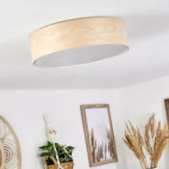 hofstein Plafonnier Magdalena Écru, Blanc, 2 lumières