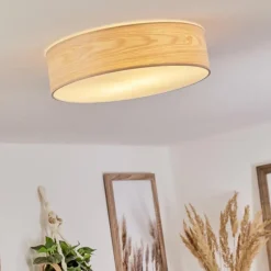 hofstein Plafonnier Magdalena Écru, Blanc, 2 lumières