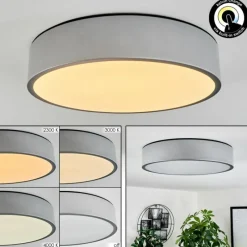hofstein Plafonnier Maho LED Aluminium, 1 lumière* Éclairage Led