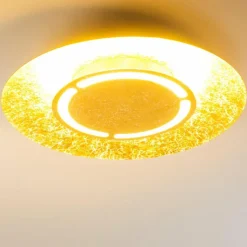 Lampes Dorées-hofstein Plafonnier Mala LED Or, 1 lumière