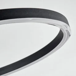 hofstein Plafonnier Malanje LED Noir, 4 lumières