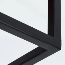 Lampes Industrielles-hofstein Plafonnier Malao Noir, 1 lumière