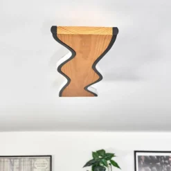 hofstein Plafonnier Malling LED Écru, Noir, Blanc, 1 lumière