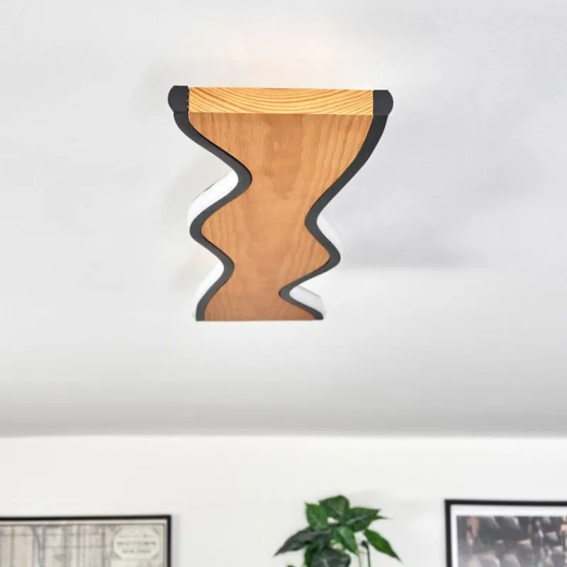 hofstein Plafonnier Malling LED Écru, Noir, Blanc, 1 lumière