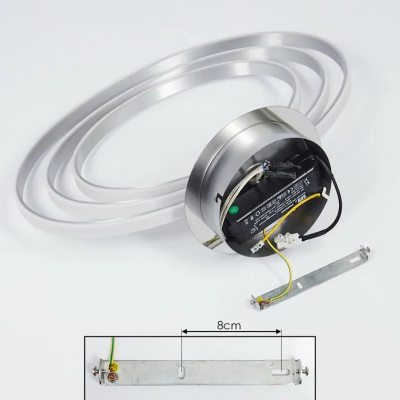 hofstein Plafonnier Maluma Chrome, 1 lumière