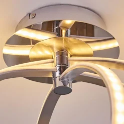 hofstein Plafonnier Maluma Chrome, 1 lumière