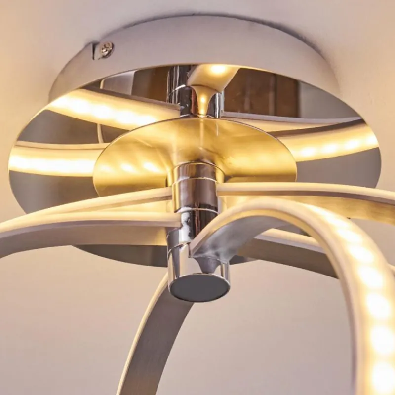 hofstein Plafonnier Maluma Chrome, 1 lumière
