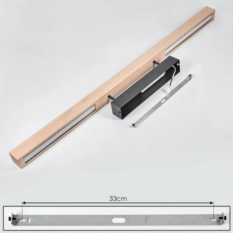 hofstein Plafonnier Mansupa LED Écru, Noir, 3 lumières