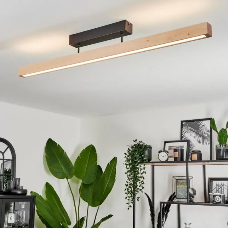 hofstein Plafonnier Mansupa LED Écru, Noir, 3 lumières