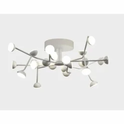 Luminaires Mantra Plafonnier Mantra ADN LED Blanc, 1 lumière* Éclairage Led