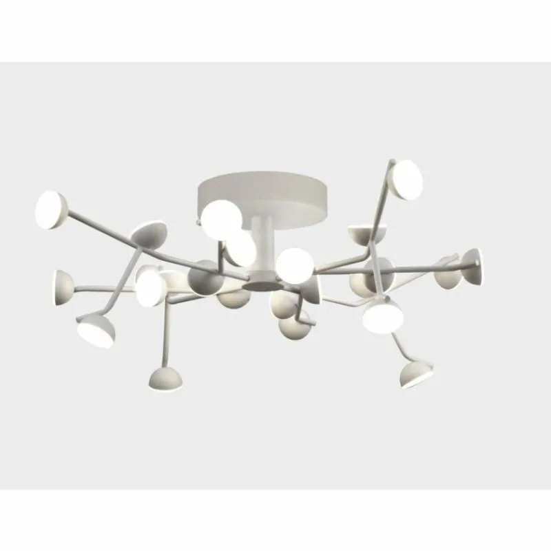 Luminaires Mantra Plafonnier Mantra ADN LED Blanc, 1 lumière* Éclairage Led