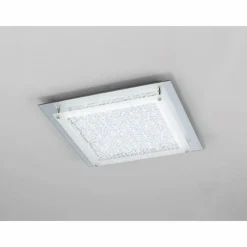 Luminaires Mantra Plafonnier Mantra CRYSTAL MIRROR LED Chrome, 1 lumière