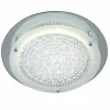 Luminaires Mantra Plafonnier Mantra CRYSTAL MIRROR LED Chrome, 1 lumière* Éclairage Led