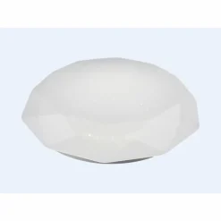 Luminaires Mantra Plafonnier Mantra DIAMANTE SMART LED Blanc, 1 lumière, Télécommandes