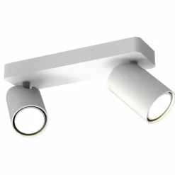 Luminaires Mantra Plafonnier Mantra SAL WHITE Blanc, 2 lumières* Plafonniers
