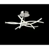 Luminaires Mantra Plafonnier Mantra STAR LED Chrome, 1 lumière* Éclairage Led