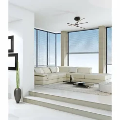 Luminaires Mantra Plafonnier Mantra TORCH LED Noir, 1 lumière* Éclairage Led