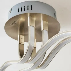 hofstein Plafonnier Mapleton LED Chrome, 4 lumières