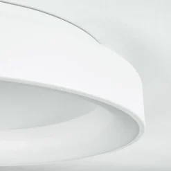 hofstein Plafonnier Maraya LED Blanc, 1 lumière, Télécommandes