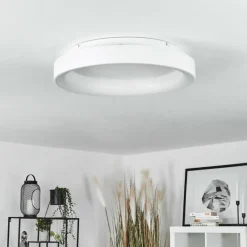 hofstein Plafonnier Maraya LED Blanc, 1 lumière, Télécommandes