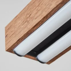 hofstein Plafonnier Maumela LED Noir, 1 lumière