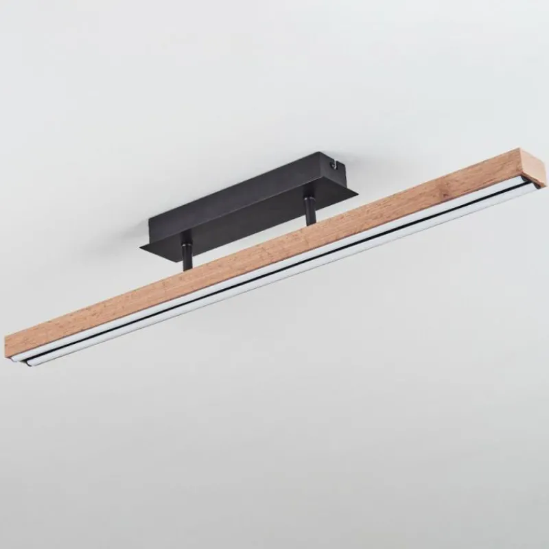 hofstein Plafonnier Maumela LED Noir, 1 lumière