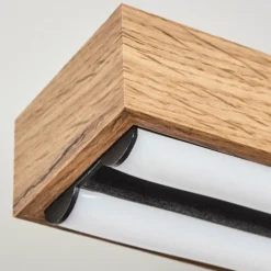 hofstein Plafonnier Maumela LED Noir, 1 lumière