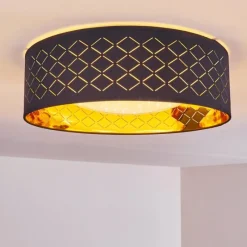 Lampes En Tissu-hofstein Plafonnier Meldal LED Blanc, 1 lumière