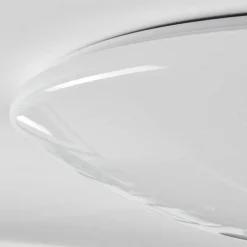 hofstein Plafonnier Melres LED Blanc, 1 lumière, Télécommandes