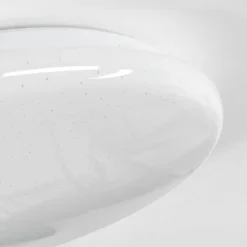 hofstein Plafonnier Melres LED Blanc, 1 lumière, Télécommandes