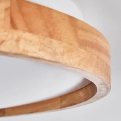 Luminaires Scandinaves-hofstein Plafonnier Menthonnex LED Blanc, 1 lumière, Télécommandes