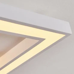 hofstein Plafonnier Minichu LED Noir, Blanc, 1 lumière, Télécommandes