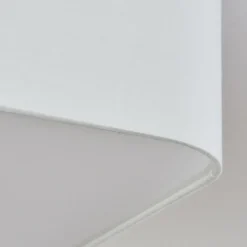 Lampes En Bois-hofstein Plafonnier Mjelstad Brun, Blanc, 2 lumières