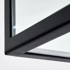 hofstein Plafonnier Moatize Noir, 2 lumières